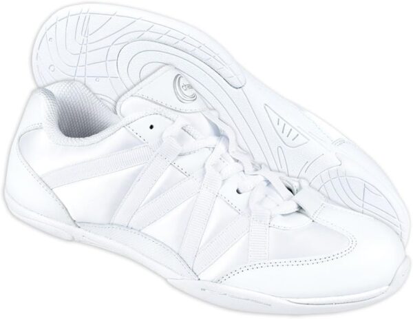 Chassé Ace II White Cheerleading Shoes - Youth Girls' Performance Footwear