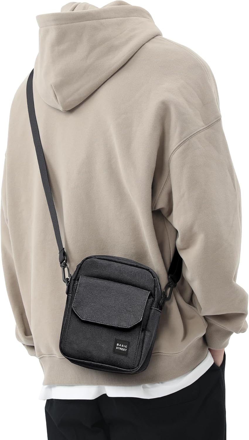 Small Crossbody Bag - Mini Messenger for Everyday Use