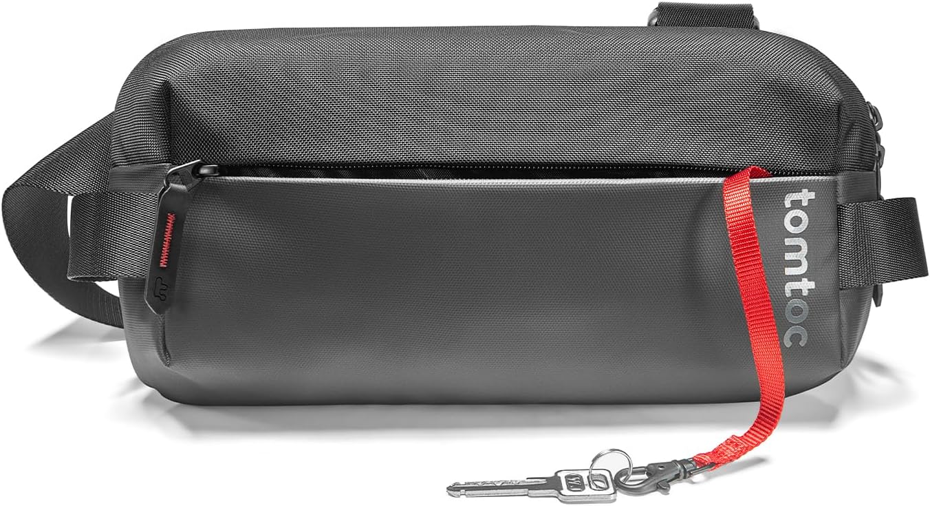 tomtoc Compact Sling Bag - Lightweight Crossbody Backpack for Everyday Carry