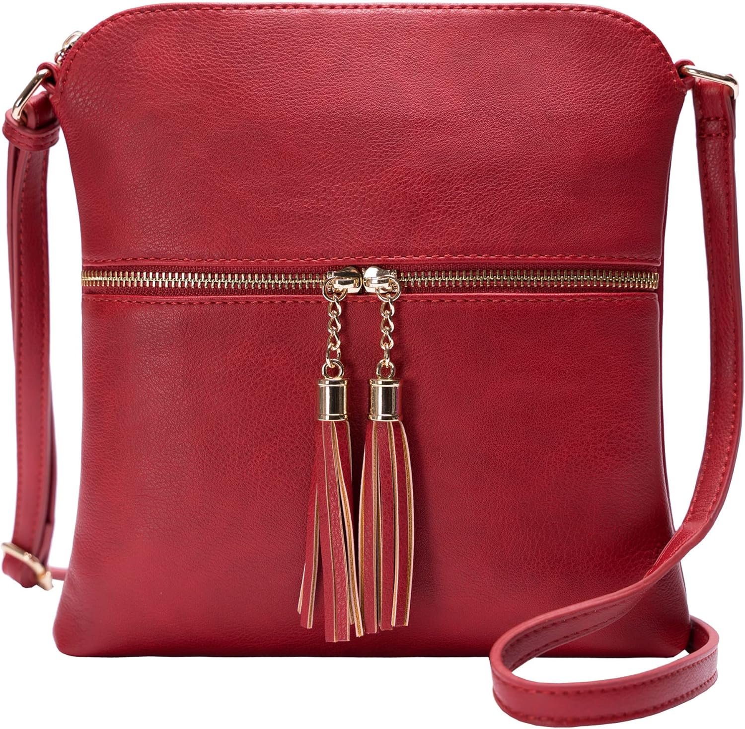 Solene Lightweight Crossbody Bag with Tassel