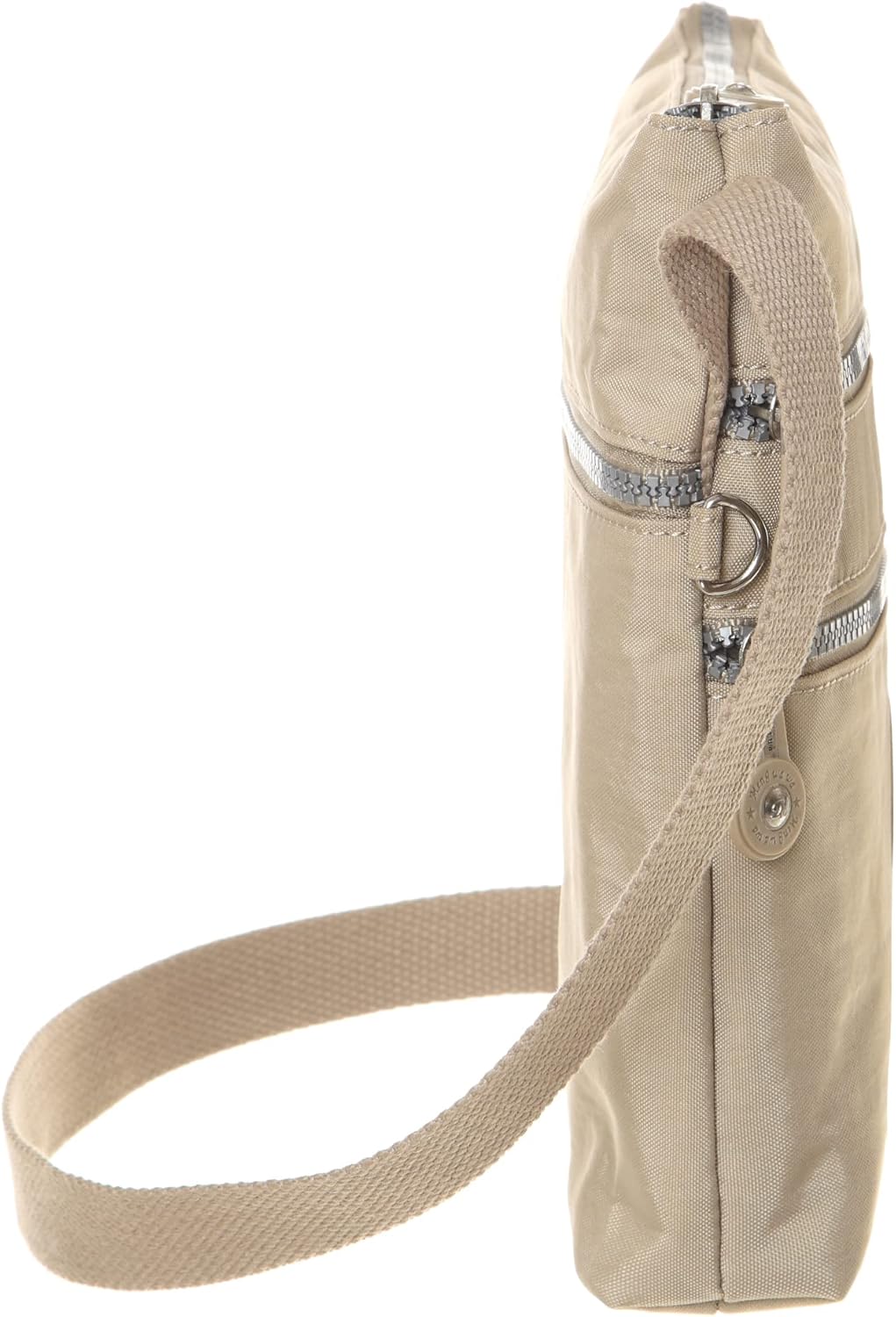Lightweight Crossbody Bag for Women - Small Travel Purse with Multiple Zipper Pockets