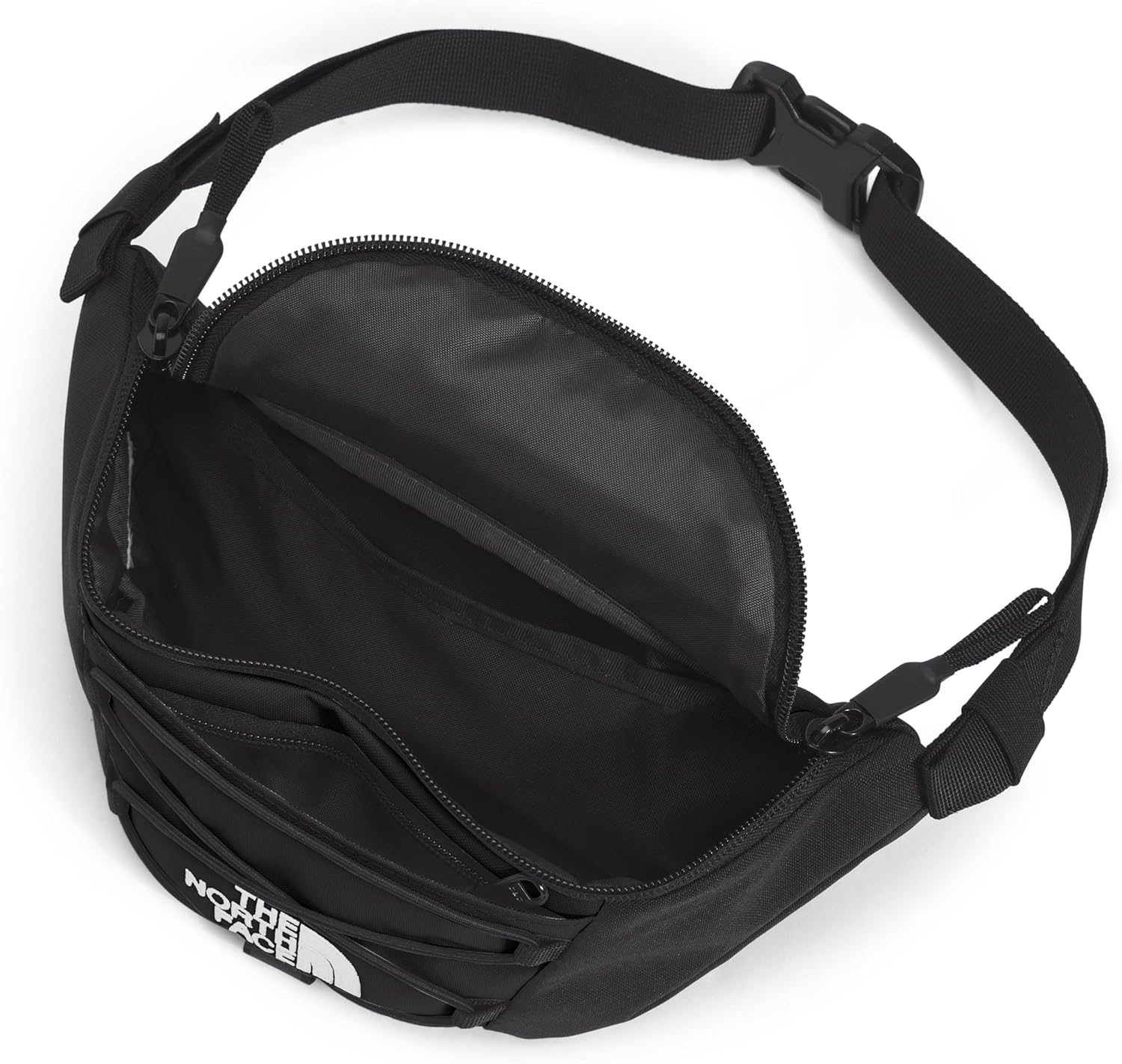 The North Face Jester Black Fanny Pack: Water-Repellent Hip Pack for Everyday Adventures