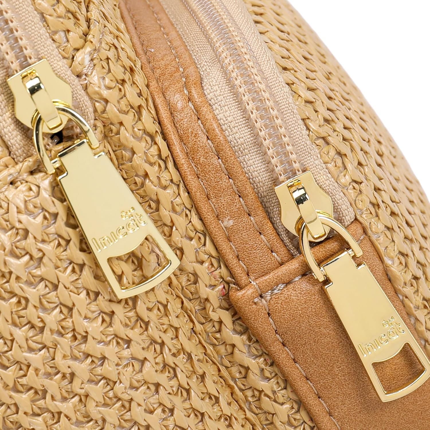 Haytijoe Straw Crossbody Bag - Summer Sling with RFID Protection