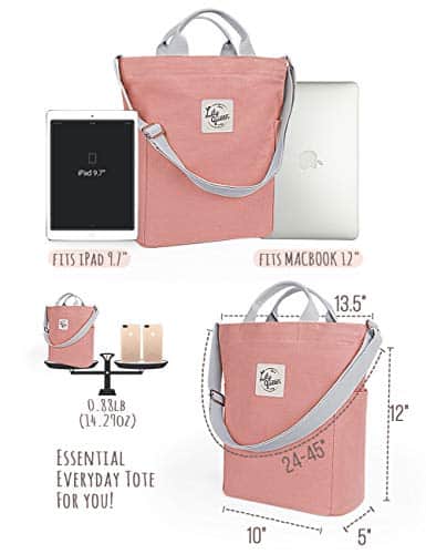 Buy Lily Queen Women Canvas Tote Handbags Casual Shoulder Work Bag Crossbody from bestipro