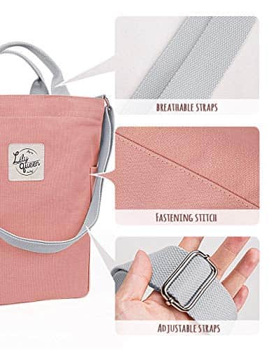 Buy Lily Queen Women Canvas Tote Handbags Casual Shoulder Work Bag Crossbody from bestipro