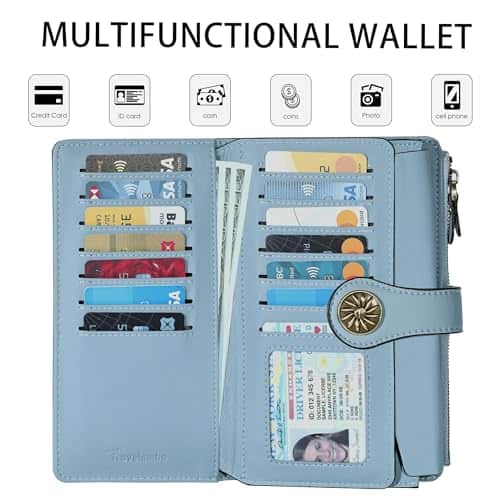 Buy Travelambo RFID Blocking Luxury Clutch - Genuine Leather Organizer from bestipro
