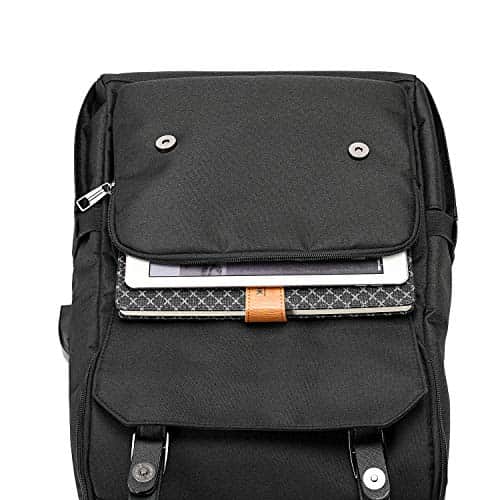 Buy YALUNDISI Vintage Backpack Travel Laptop Backpack with usb Charging Port for Women & Men College Backpack Fits 15.6 Inch Laptop Black from bestipro