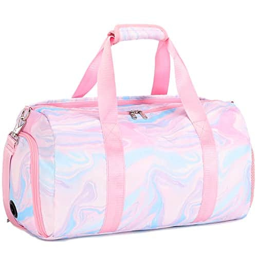 Buy Dance Bag Girls Duffle Bag Teen Sports Gym Bag Travel Bag for Weekender Sleepover Overnight Bag with Shoe Compartment and Wet Pocket from bestipro