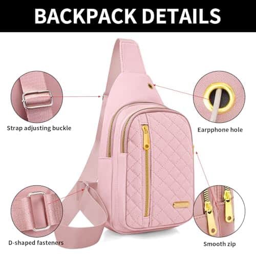 Buy Small Sling Bag For Women Men Casual Crossbody Sling Backpack from bestipro