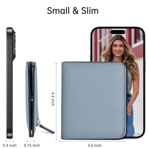 Buy Luxury RFID Leather Mini Wallet for Women - Compact & Secure from bestipro
