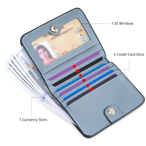 Buy Luxury RFID Leather Mini Wallet for Women - Compact & Secure from bestipro