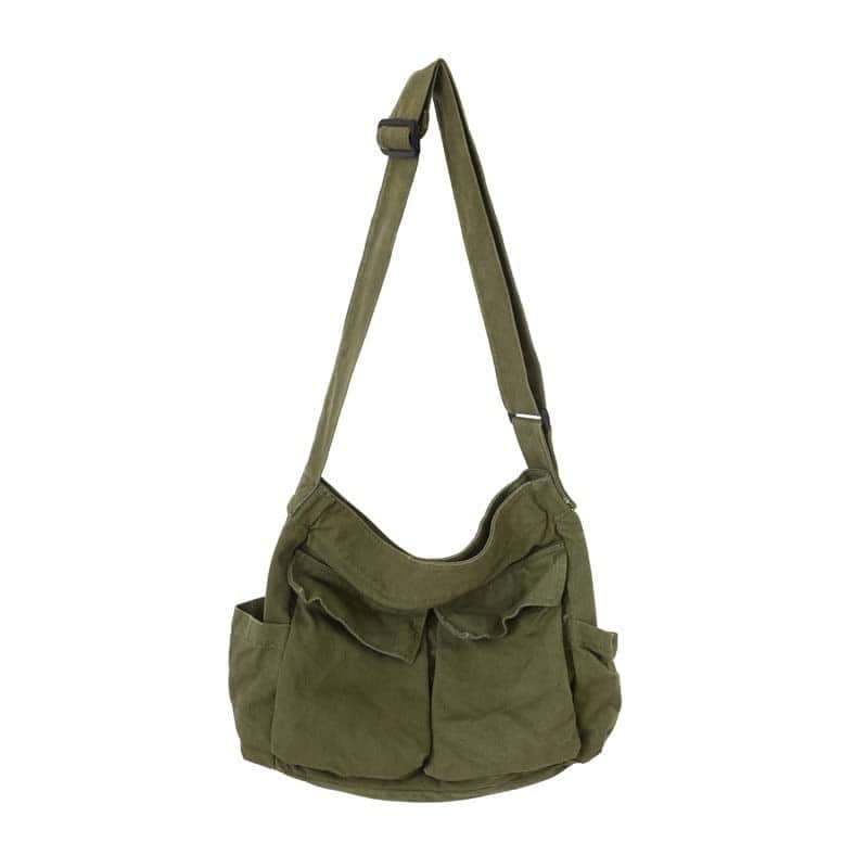 Buy Large Canvas Messenger Bag - Crossbody Shoulder Tote for Everyday from bestipro