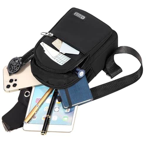 Buy Small Sling Backpack Crossbody Sling Bag, Chest Bag Daypack Fanny Pack Cross Body Bag for Outdoors Hiking Traveling from bestipro