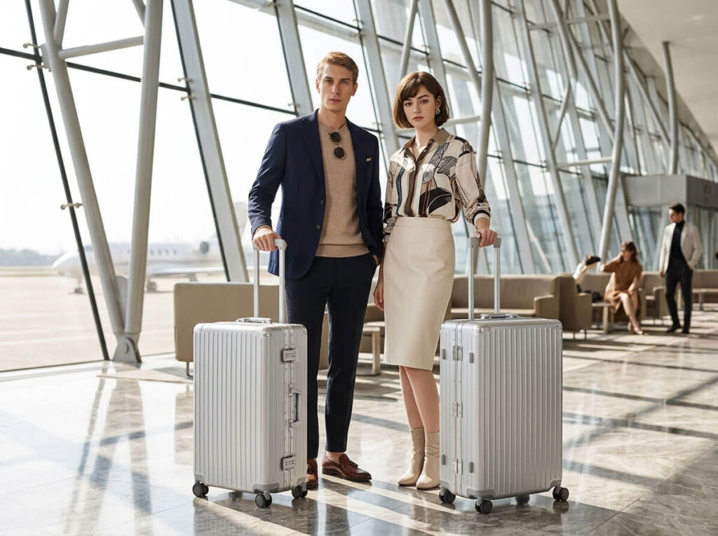 best aluminum luggage