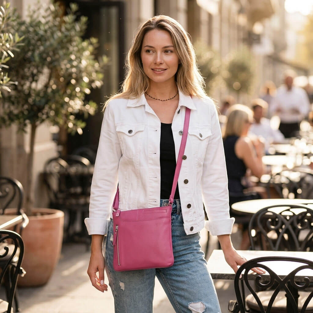 We Beat Up 8 Pink Leather Crossbody Bags in 2026—These Are the Ones That Survived